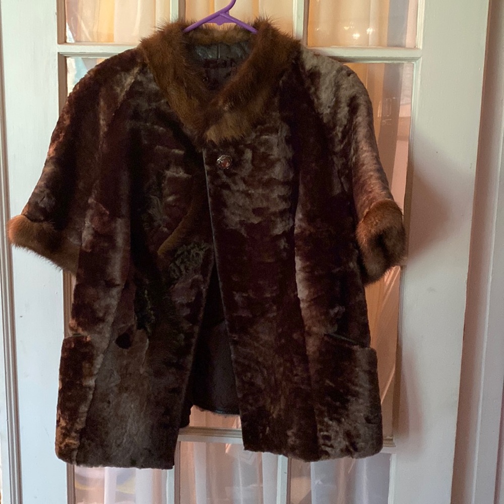 Bagira real fur Jacket Super Soft Women’s Winter Coat size EU54 like new